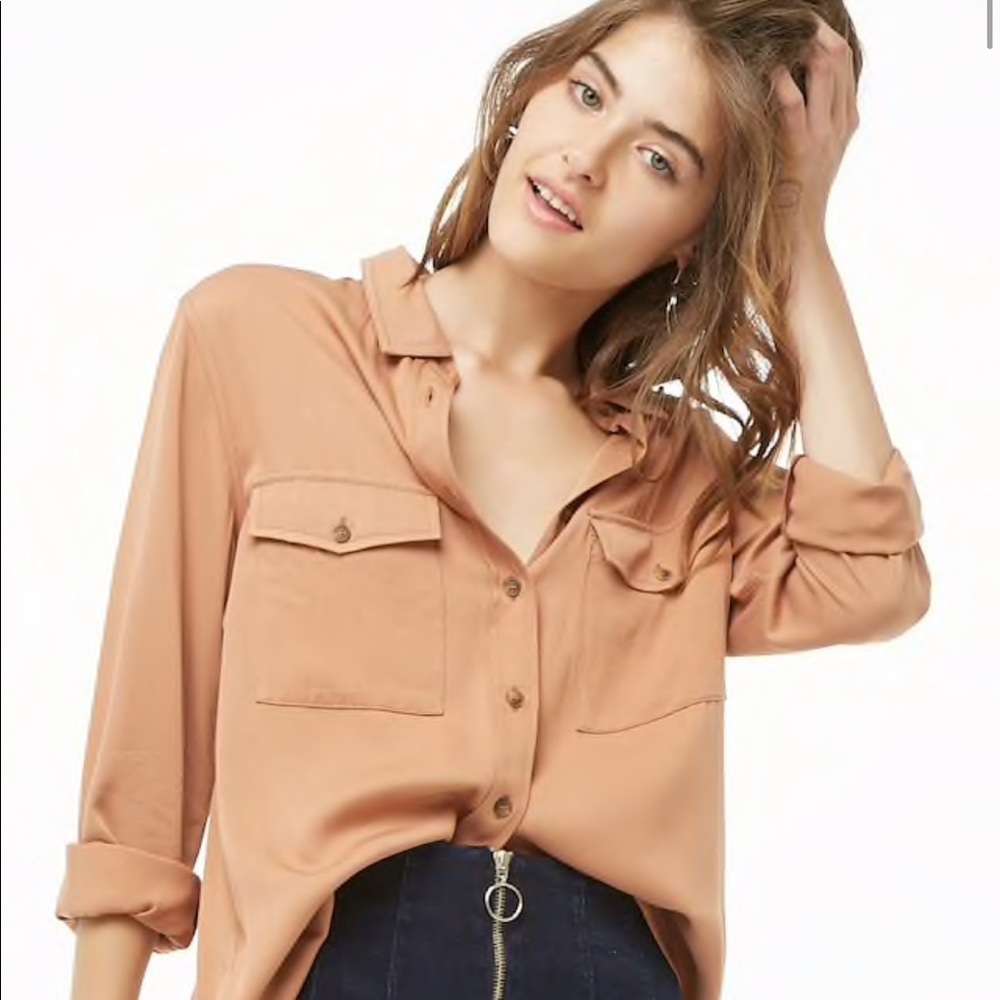 Forever 21 Melinda  Pocket Shirt